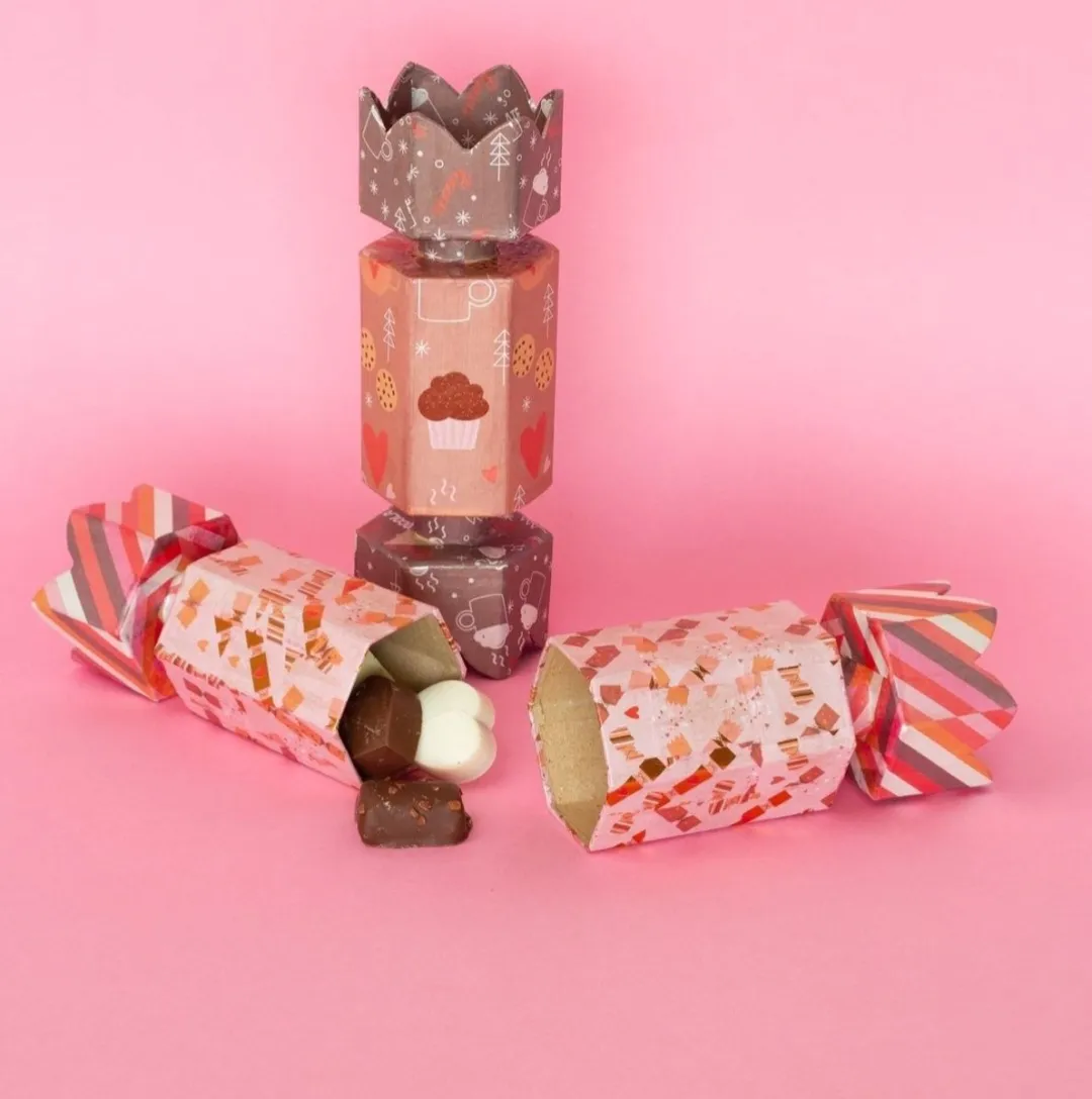 Decopatch Texture Papier Choco Limited Edition - 4 Stuks A3