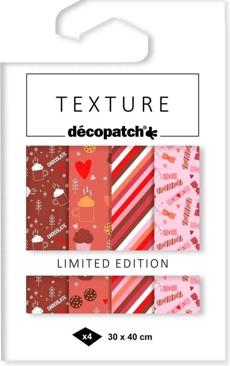 Decopatch Texture Papier Choco Limited Edition