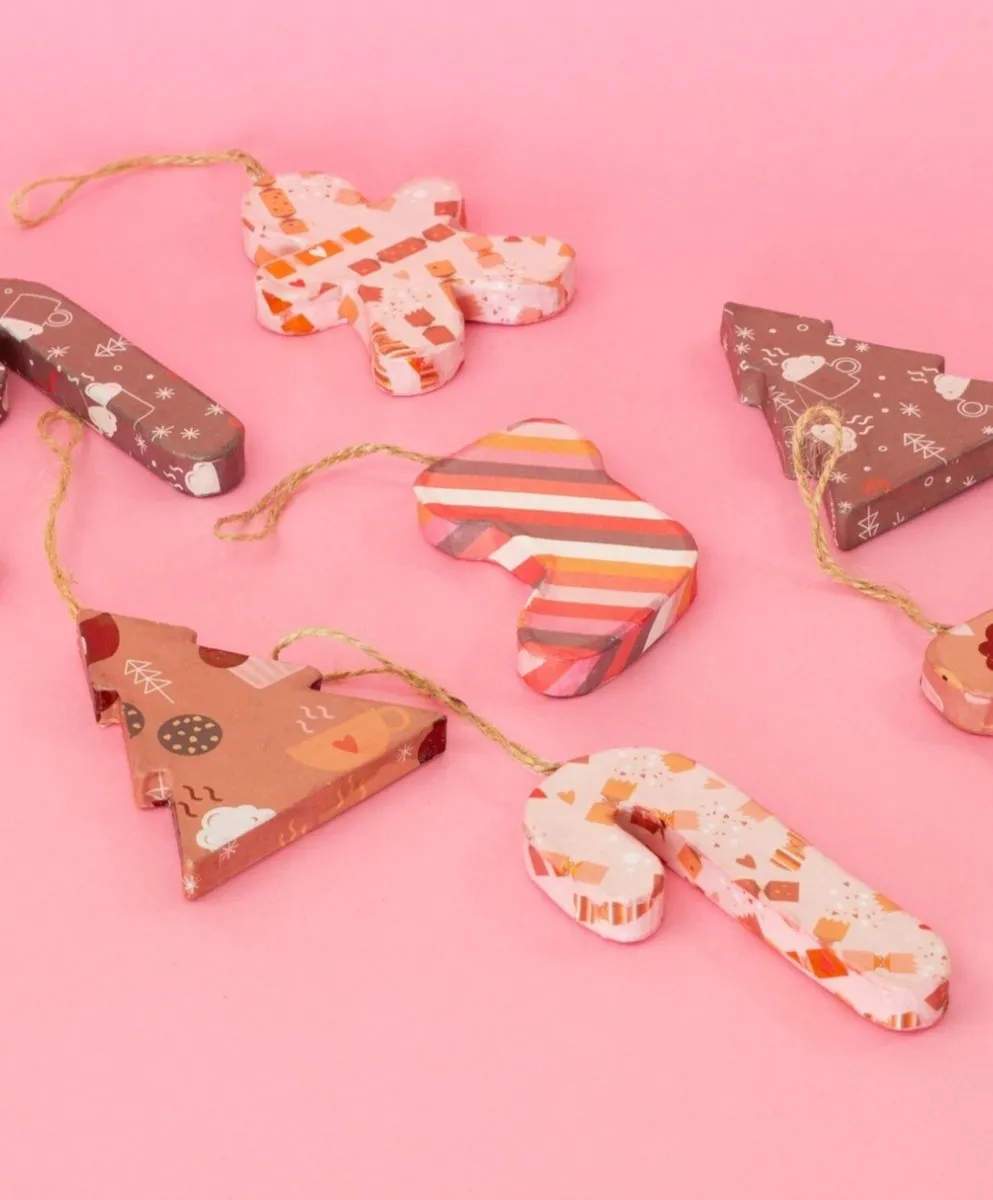 Decopatch Texture Papier Choco Limited Edition - 4 Stuks A3