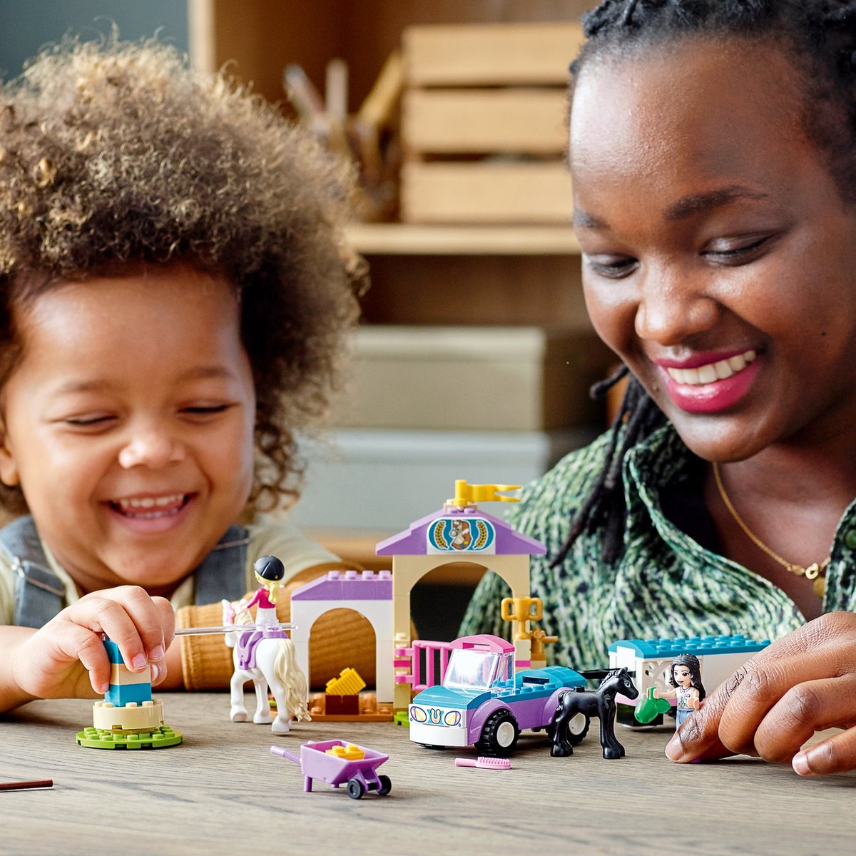 LEGO Friends 4+ Paardentraining en Aanhanger - 41441