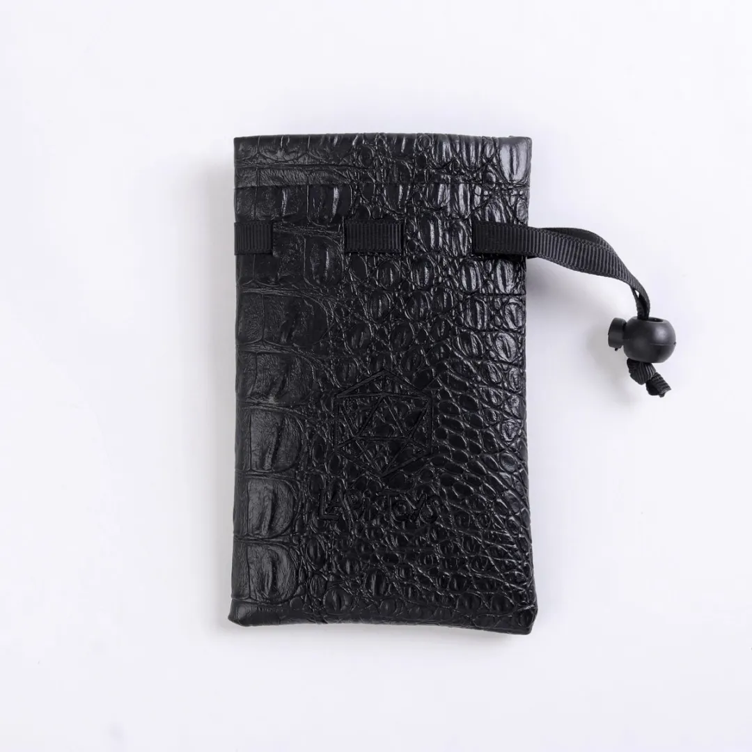 Lapi Toys D&D Dice Bag - Kunstleer - Zwart