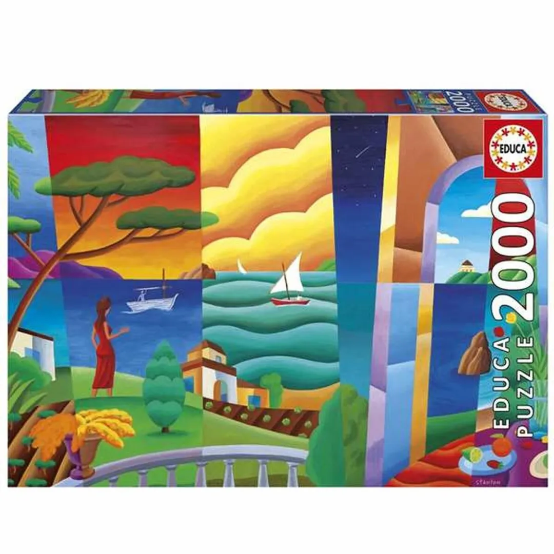 Educa Penélope Awaits Puzzel 2000 Stuks - Multicolour