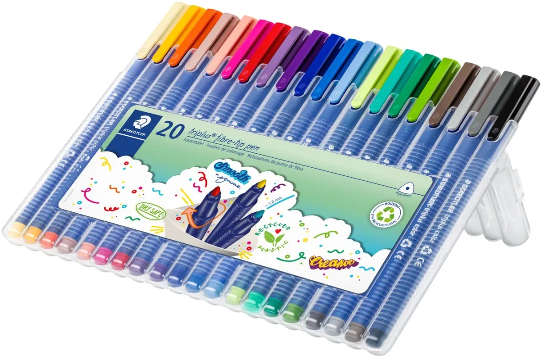 STAEDTLER Triplus Color Kleurstiften - 20 Stuks - afbeelding 6 van 6