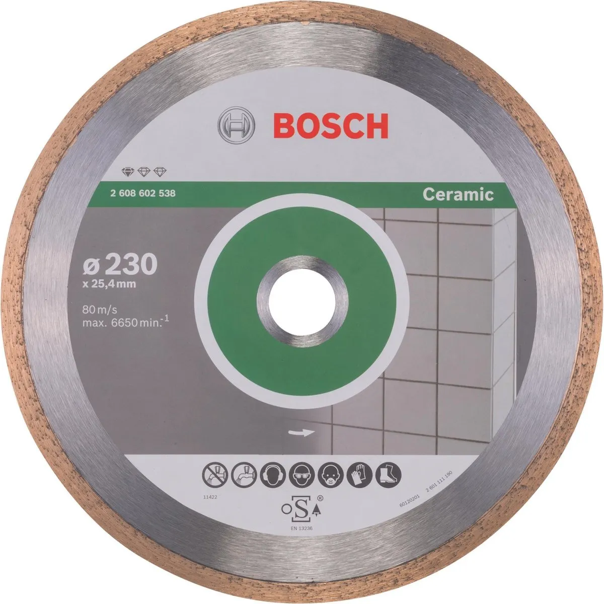Bosch Diamantdoorslijpschijf Standard 230mm