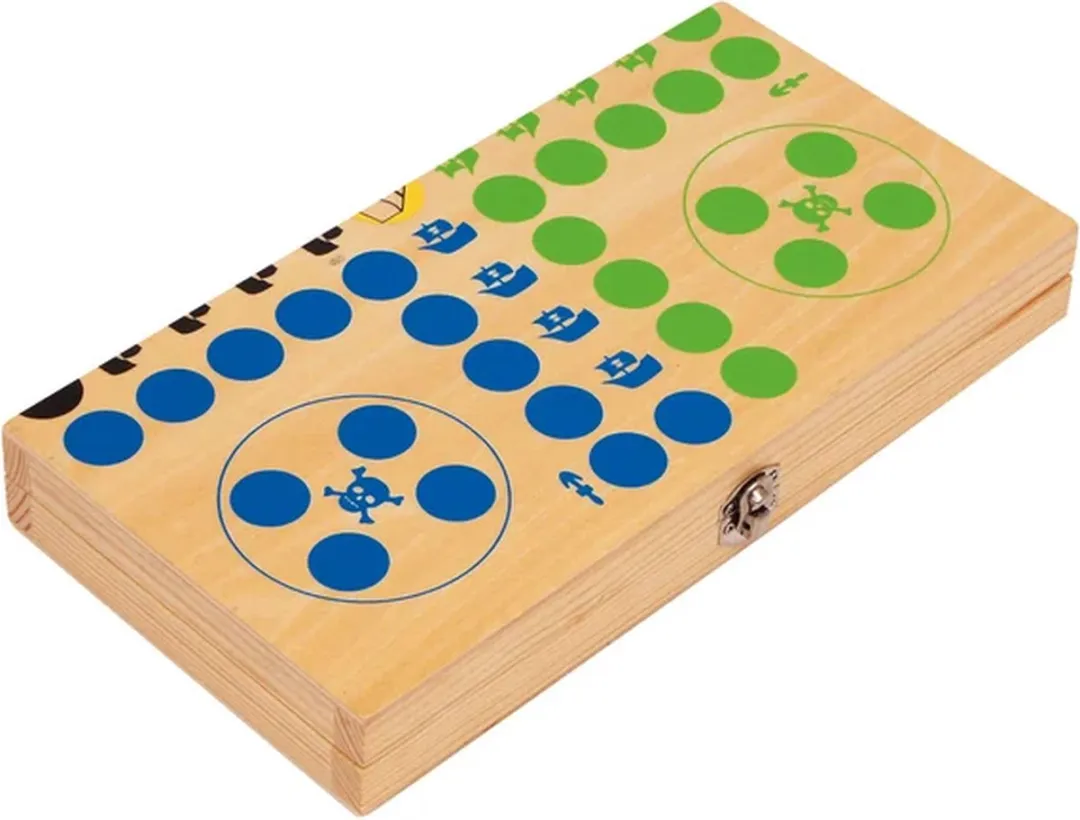 Small Foot Houten Ludo Pirateneiland 10951 - 2-4 Spelers