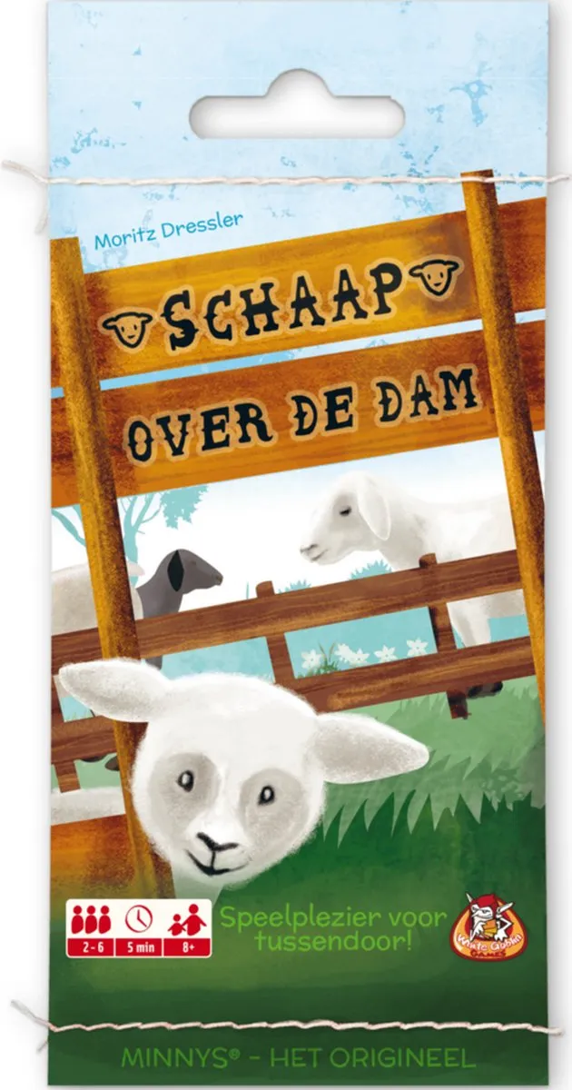 White Goblin Games Schaap over de Dam Tactisch Dobbelspel