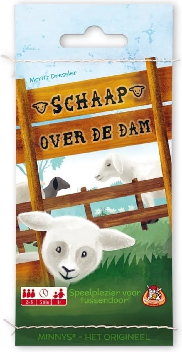 White Goblin Games Schaap over de Dam Tactisch Dobbelspel