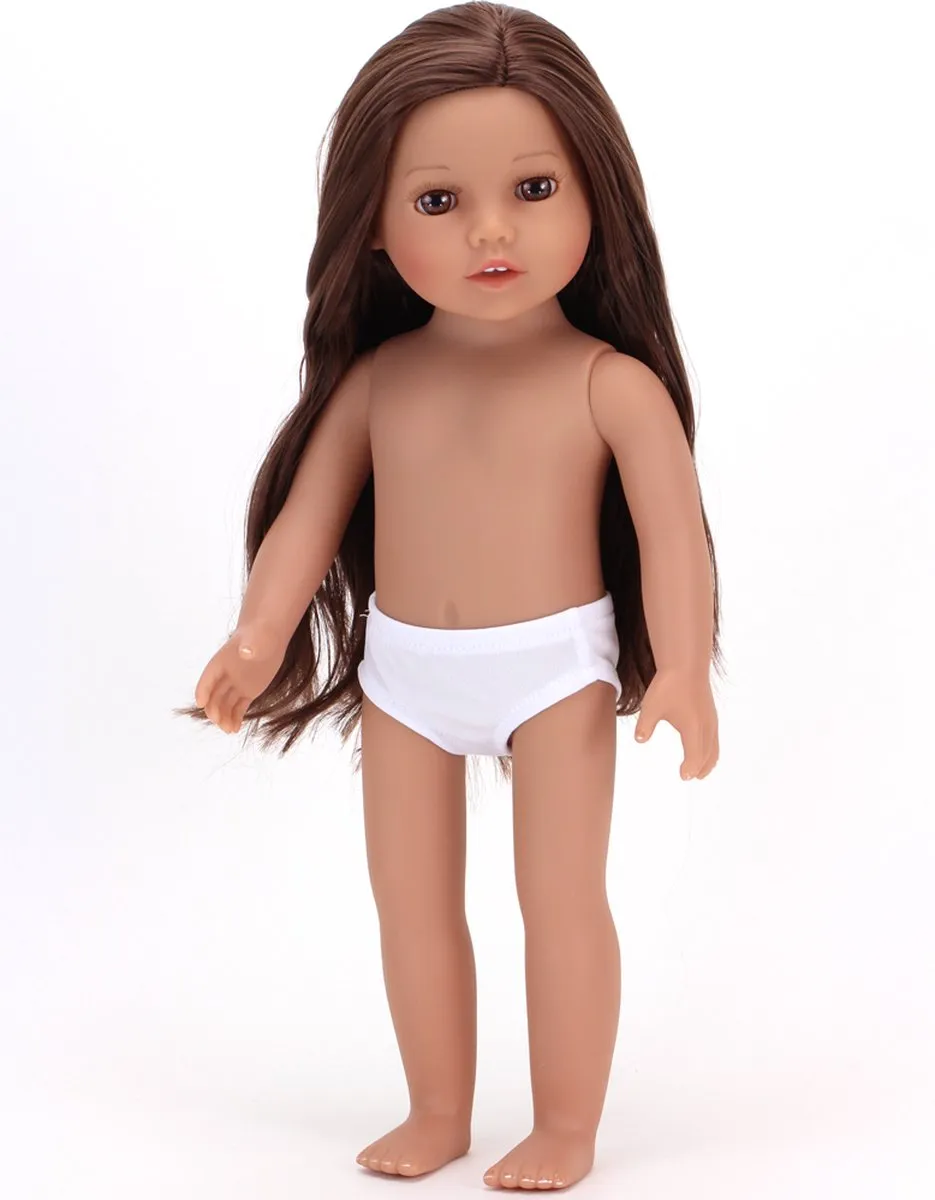 Sophia's by Teamson Kids Pop Miley 45,7cm - Paars jurk & zilver schoenen