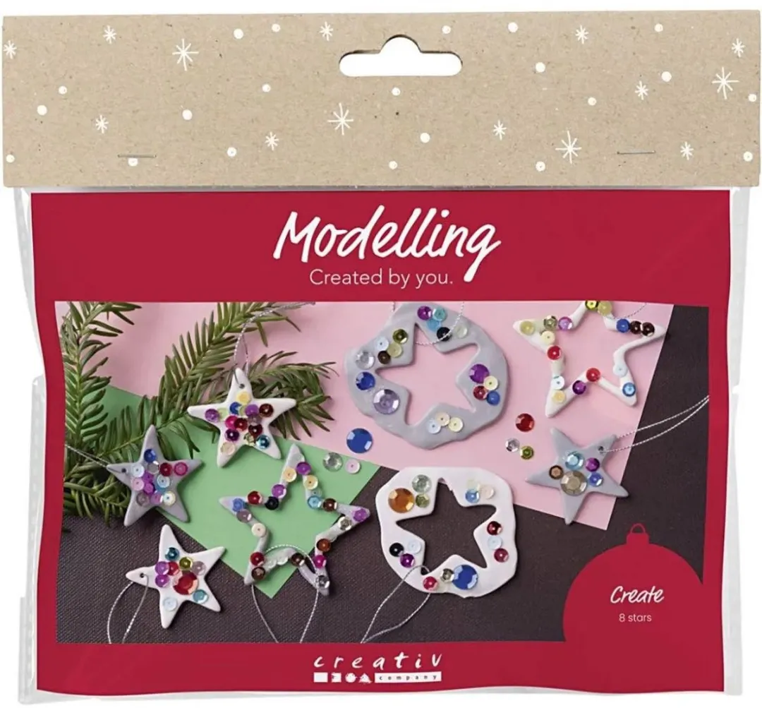 Creativ Company Mini Hobbyset Boetseren Sterren