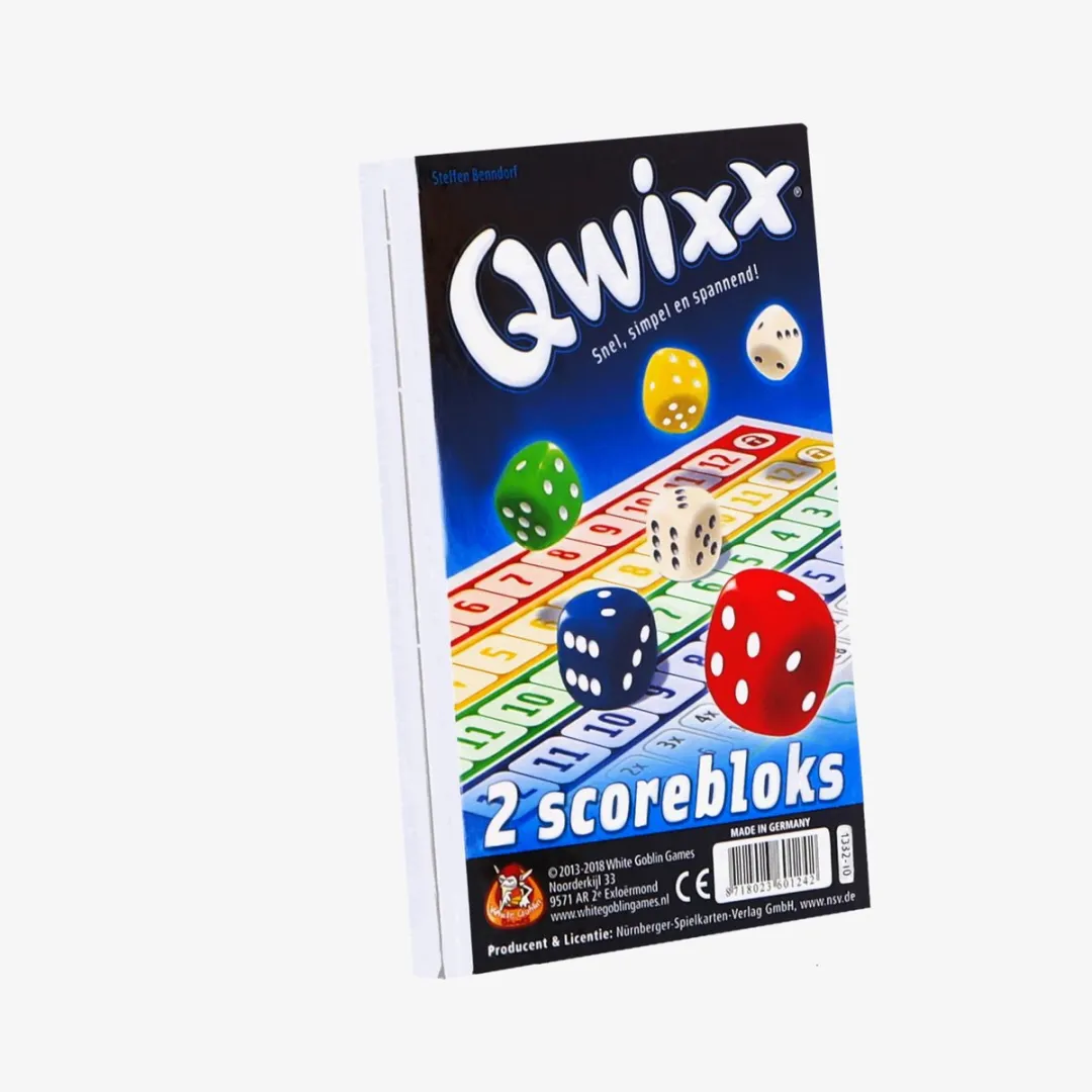 White Goblin Games Qwixx Bloks Uitbreiding - Extra Scoreblokken MPN 227208