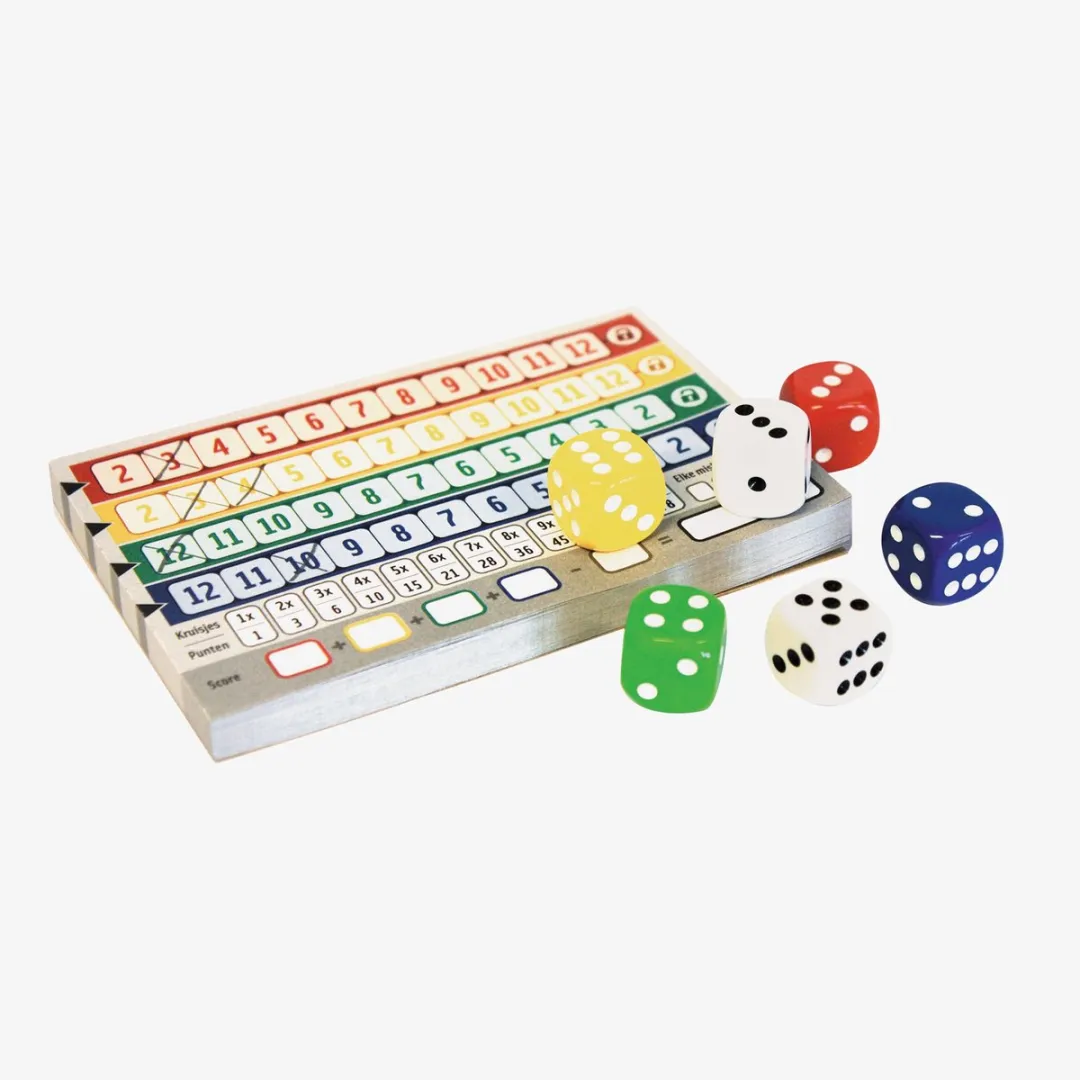 White Goblin Games Qwixx Bloks Uitbreiding - Extra Scoreblokken MPN 227208