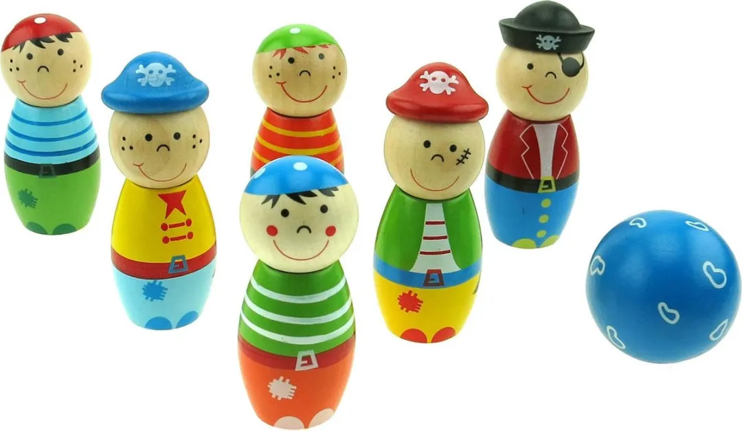 Simply For Kids Houten Kegelspel Piraten S22107