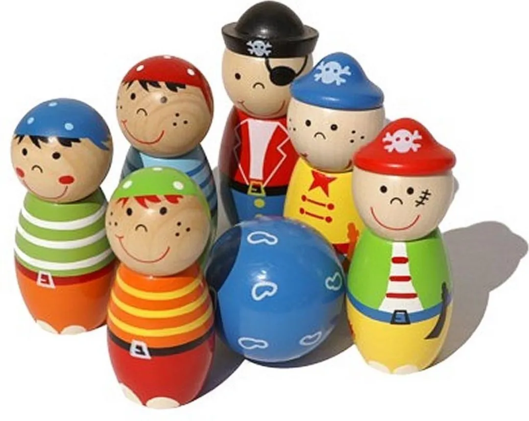 Simply For Kids Houten Kegelspel Piraten S22107