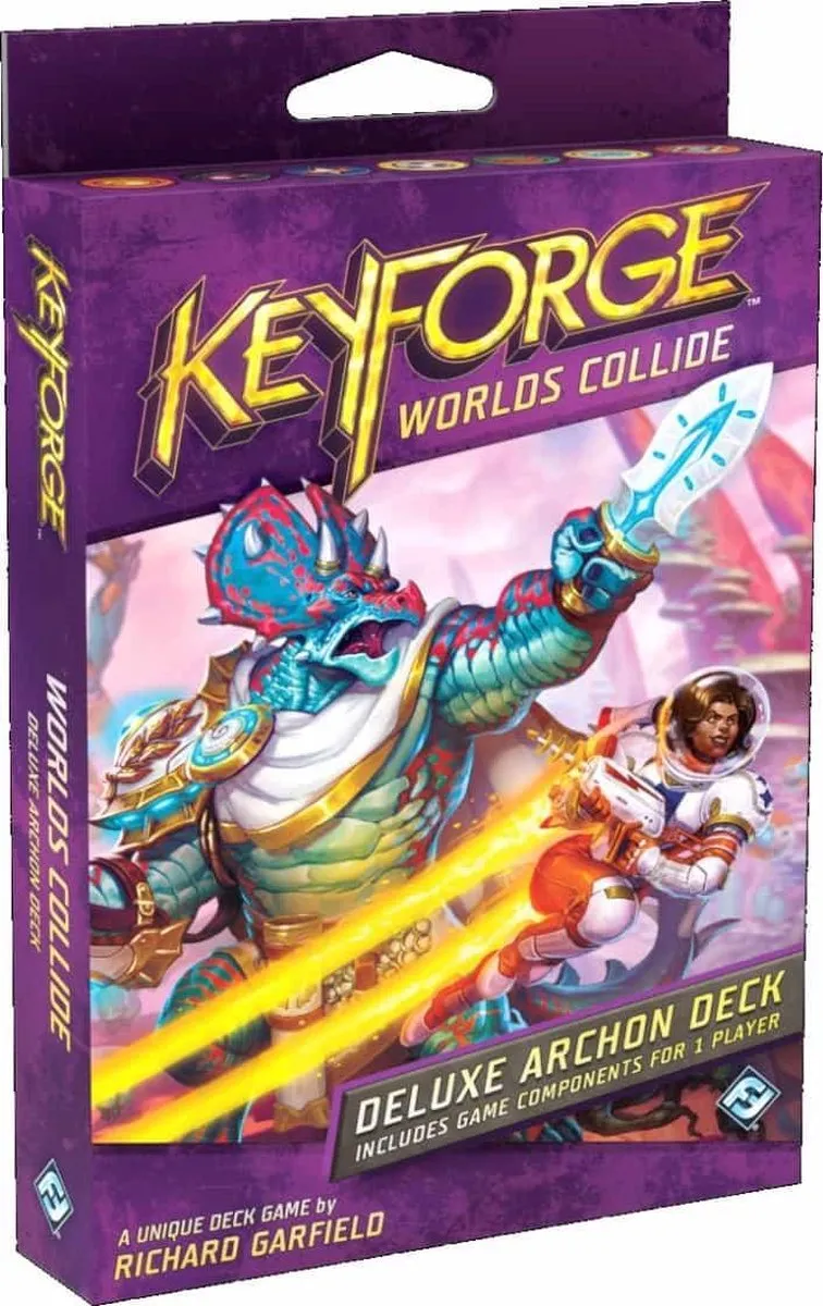 Fantasy Flight Keyforge Worlds Collide Deluxe Kaartspel