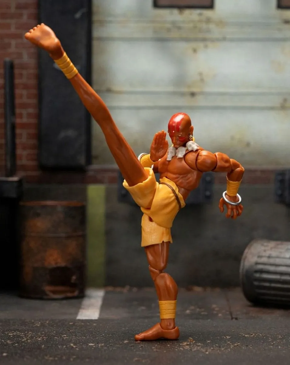 Jada Toys Ultra Street Fighter II Dhalsim 1/12 Action Figure - 15 cm - Multicolor - afbeelding 6 van 6