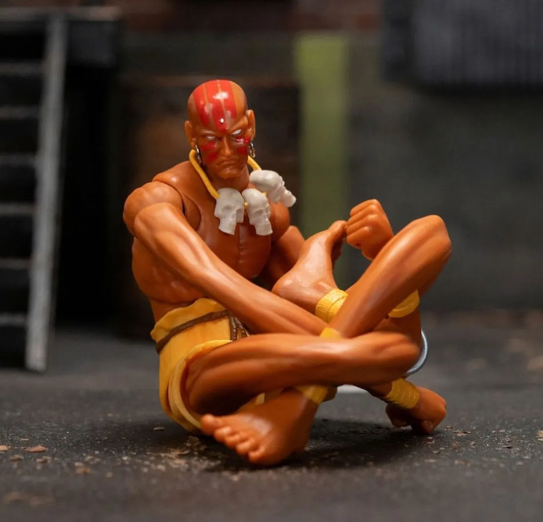Jada Toys Ultra Street Fighter II Dhalsim 1/12 Action Figure - 15 cm - Multicolor