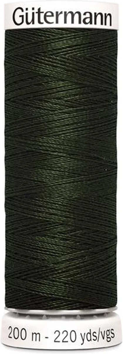 Gutermann Polyester Naaigaren 200m - Donkergroen - afbeelding 6 van 6