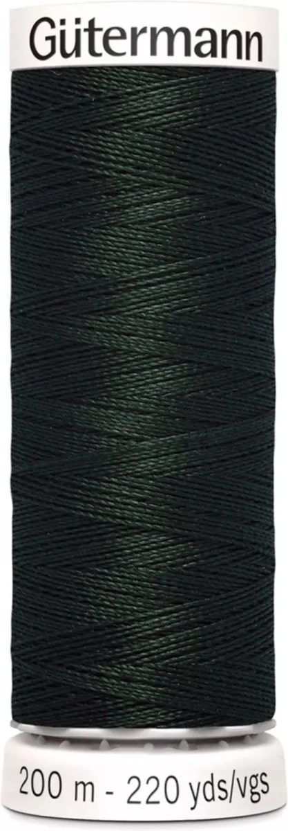 Gutermann Polyester Naaigaren 200m - Donkergroen