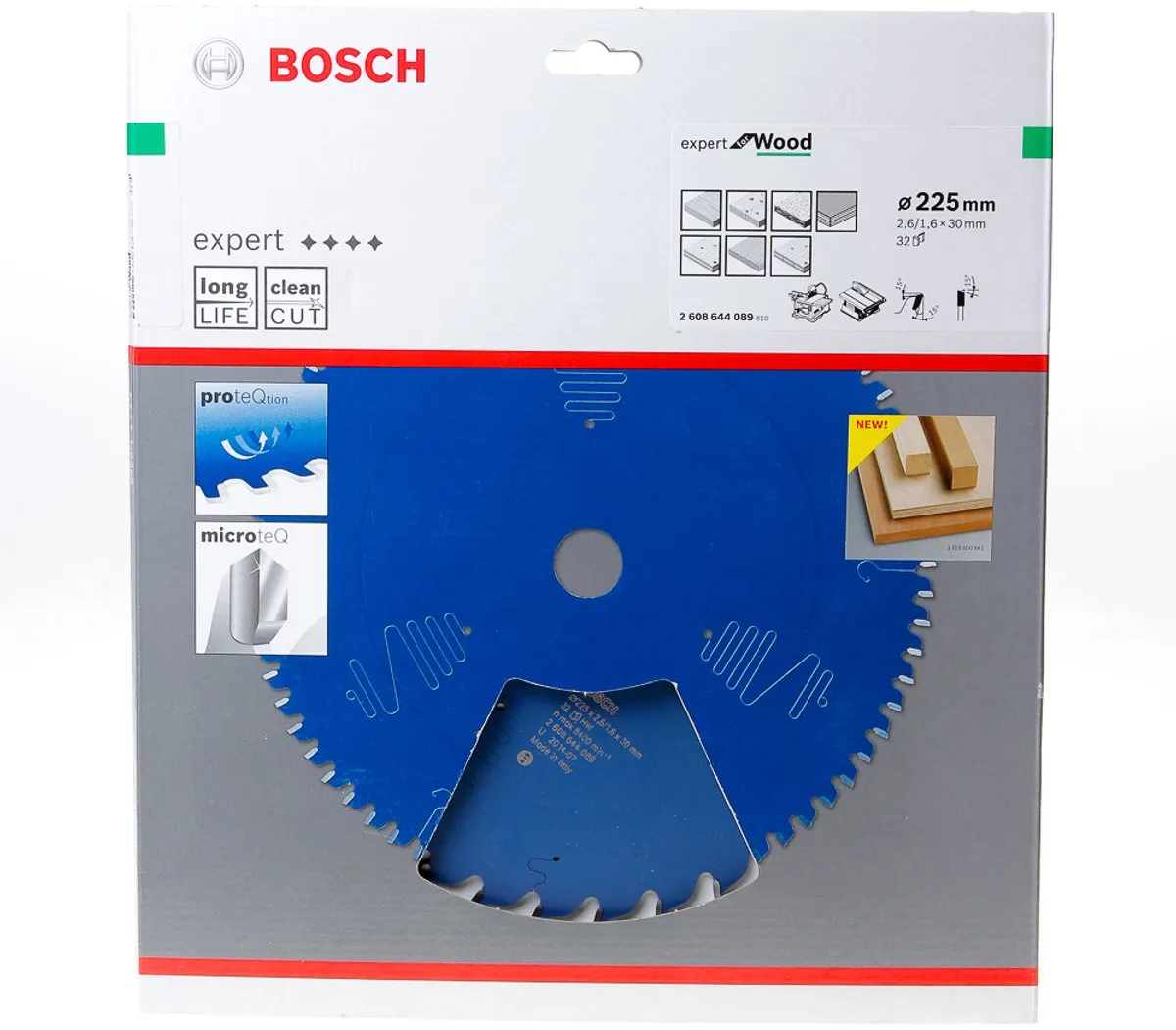 Bosch Expert for Wood Cirkelzaagblad 225mm - 32 Tanden
