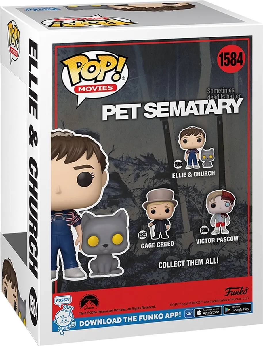 Funko Pop! Friedhof der Kuscheltiere Ellie & Church 80714 - Multicolor