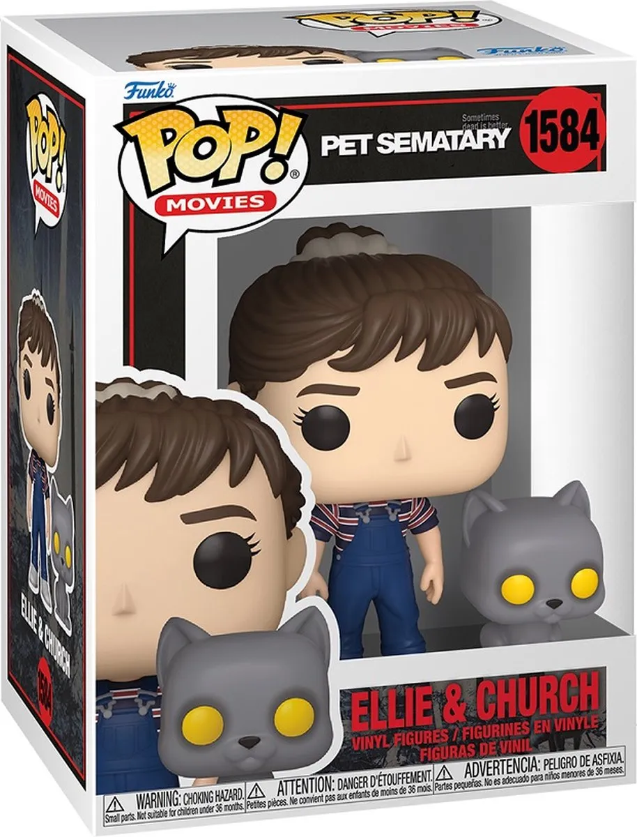 Funko Pop! Friedhof der Kuscheltiere Ellie & Church 80714 - Multicolor