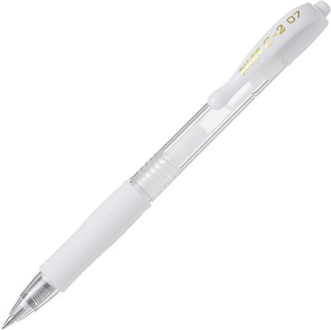 Pilot G2 Gelpen Medium Tip Wit