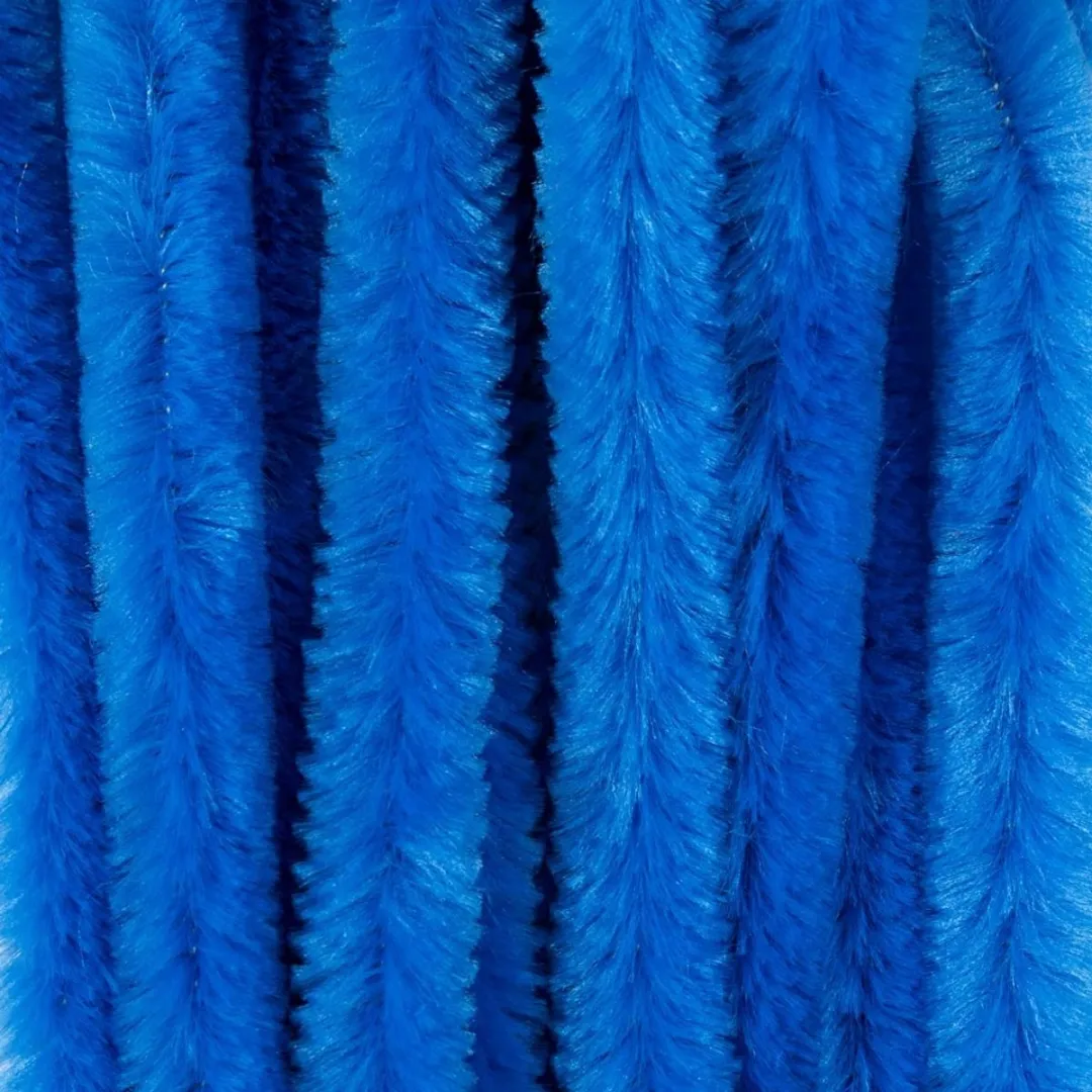 Creativ Company Chenilledraad Donkerblauw 15mm - 15 Stuks