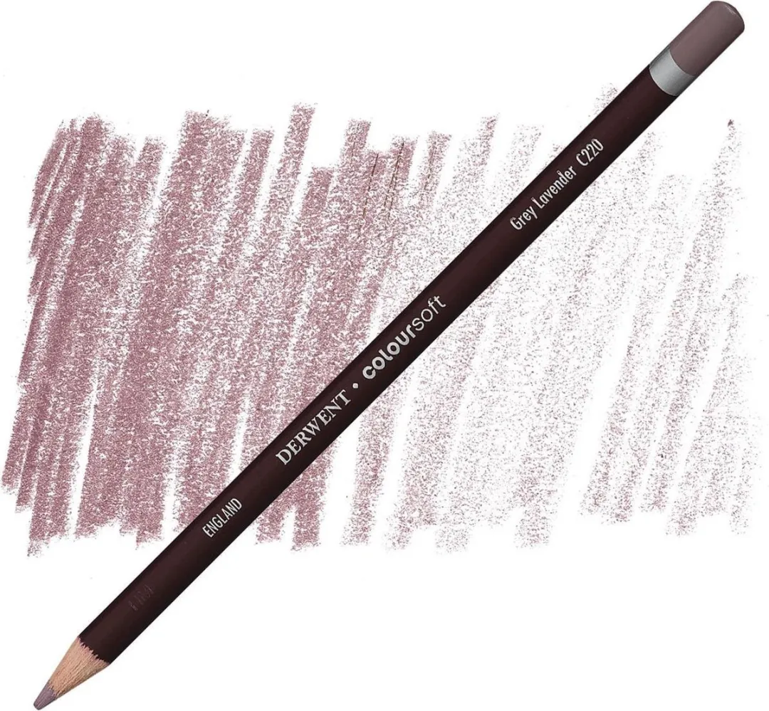 Derwent Coloursoft Potlood Grey Lavender C220