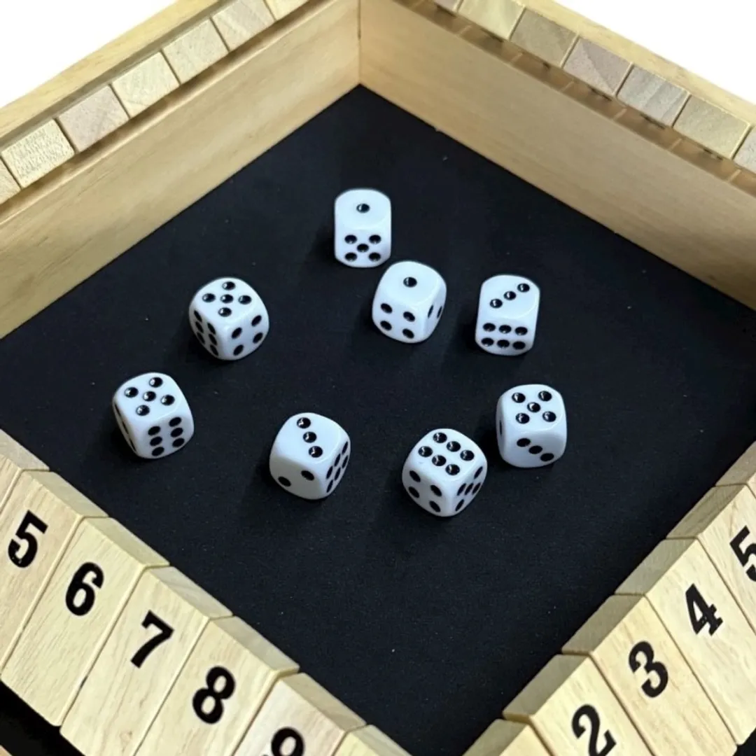ThysToys Shut the Box DeLuxe - Bordspel 4 Spelers - afbeelding 6 van 6