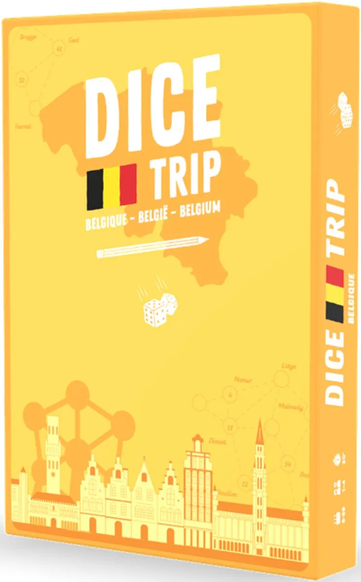 Geronimo Games Dice Trip Roll & Write Pocket Dobbelspel