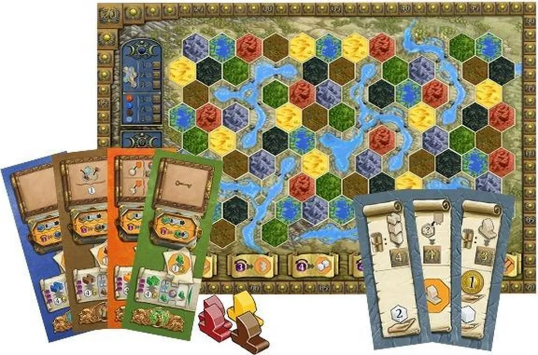 White Goblin Games Terra Mystica Scheepvaart & Handel WGG1946 - 2-5 Spelers