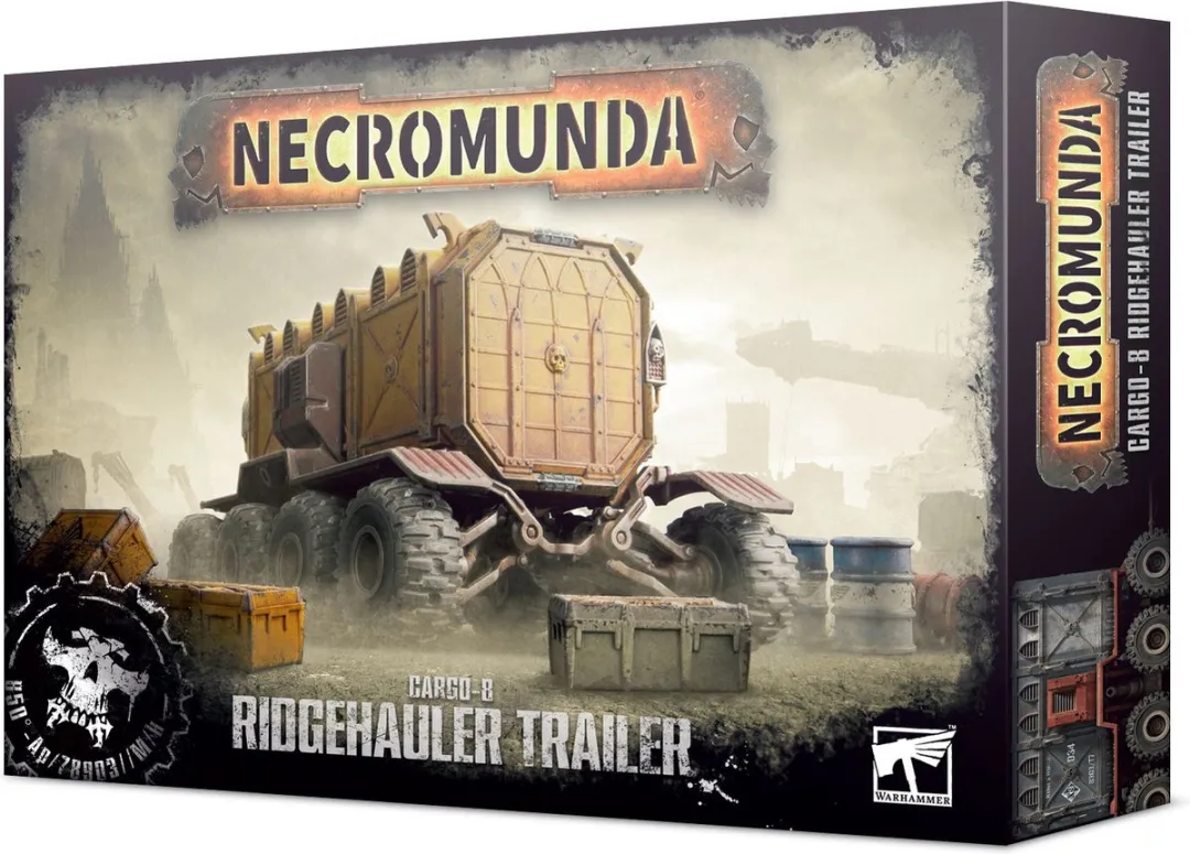 Games Workshop Necromunda Cargo-8 Ridgehauler Trailer