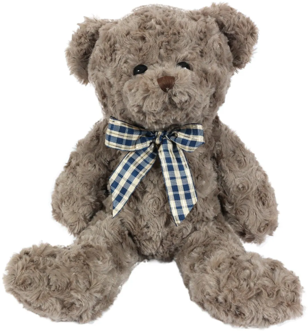 PIA Pluche Beer - Donkerbruin 26cm