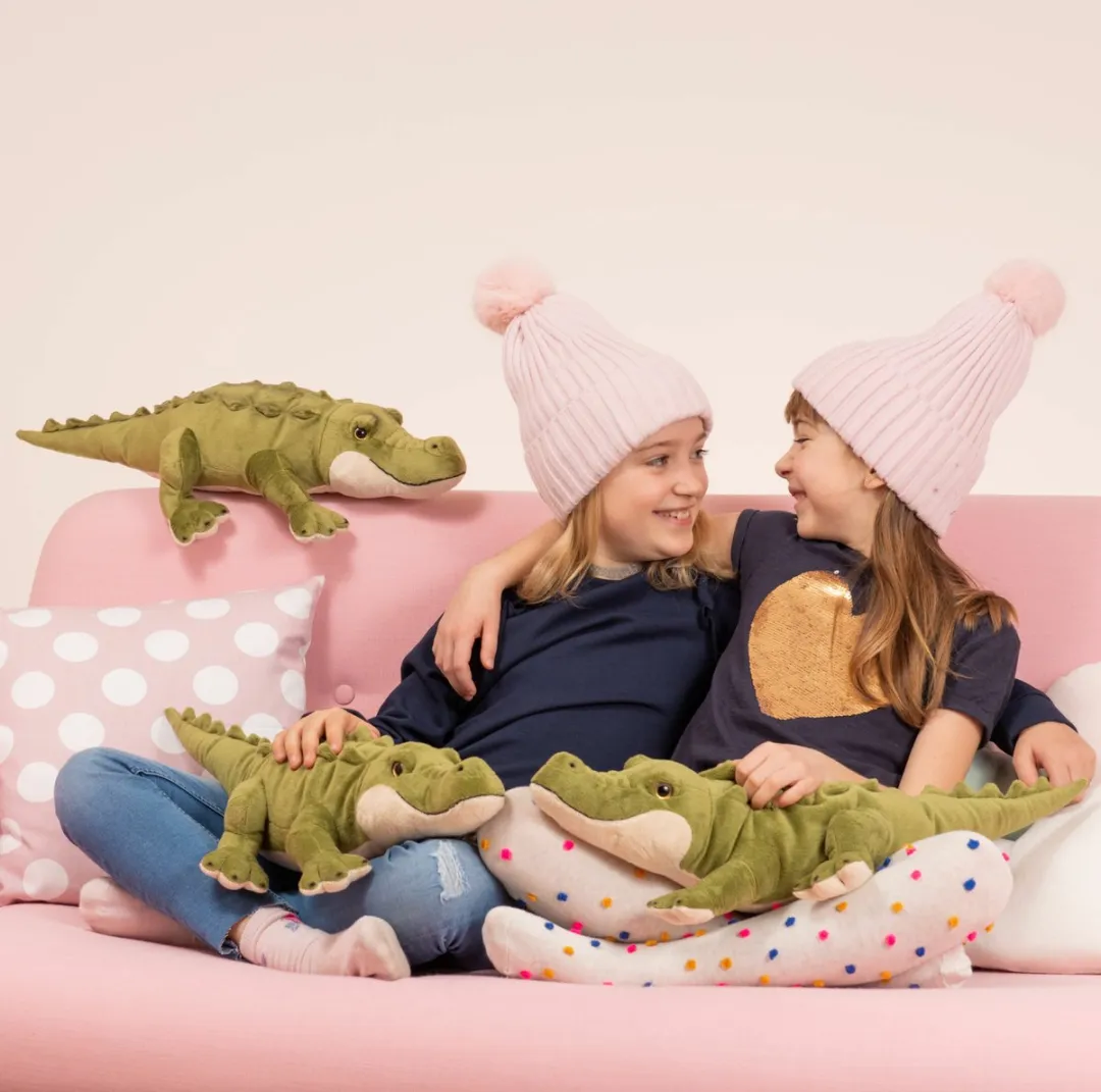 Teddy Hermann Knuffeldier Krokodil - 60 cm - Groen