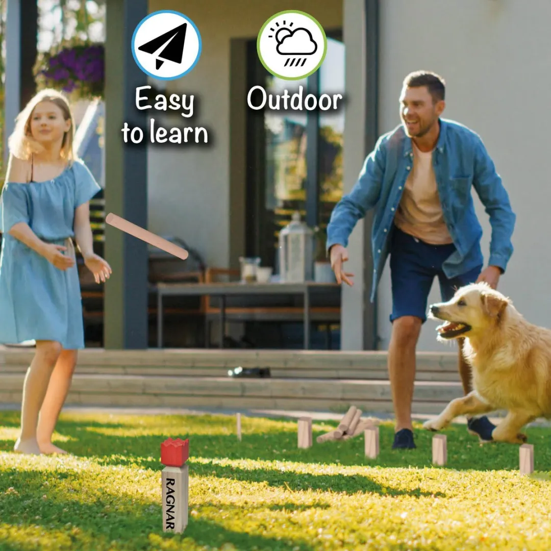 Toyfel Ragnar XXL Kubb Spel - Beukenhout FSC