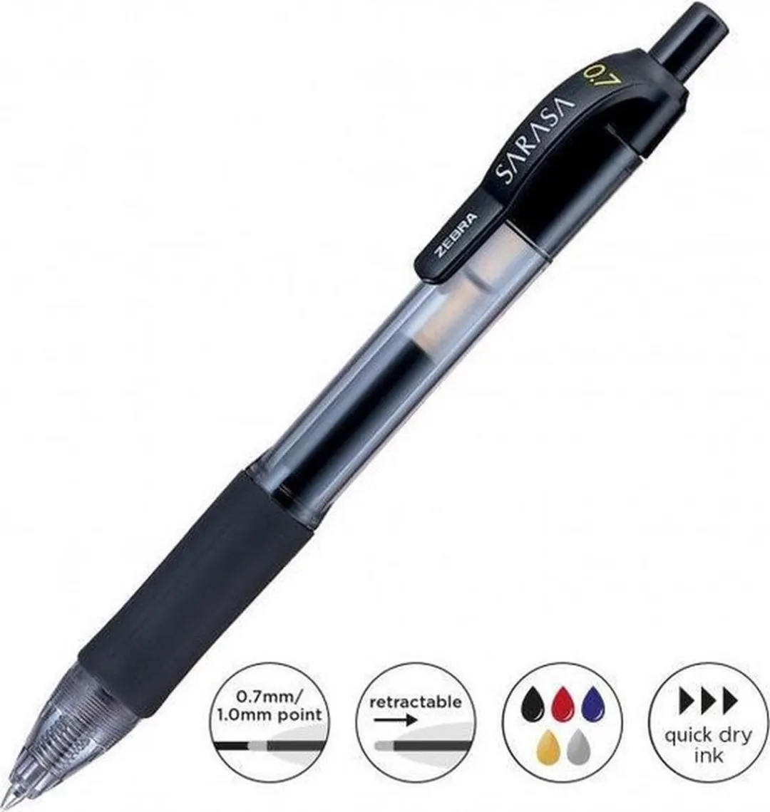 Zebra Sarasa Clip Gelpen 0,7mm