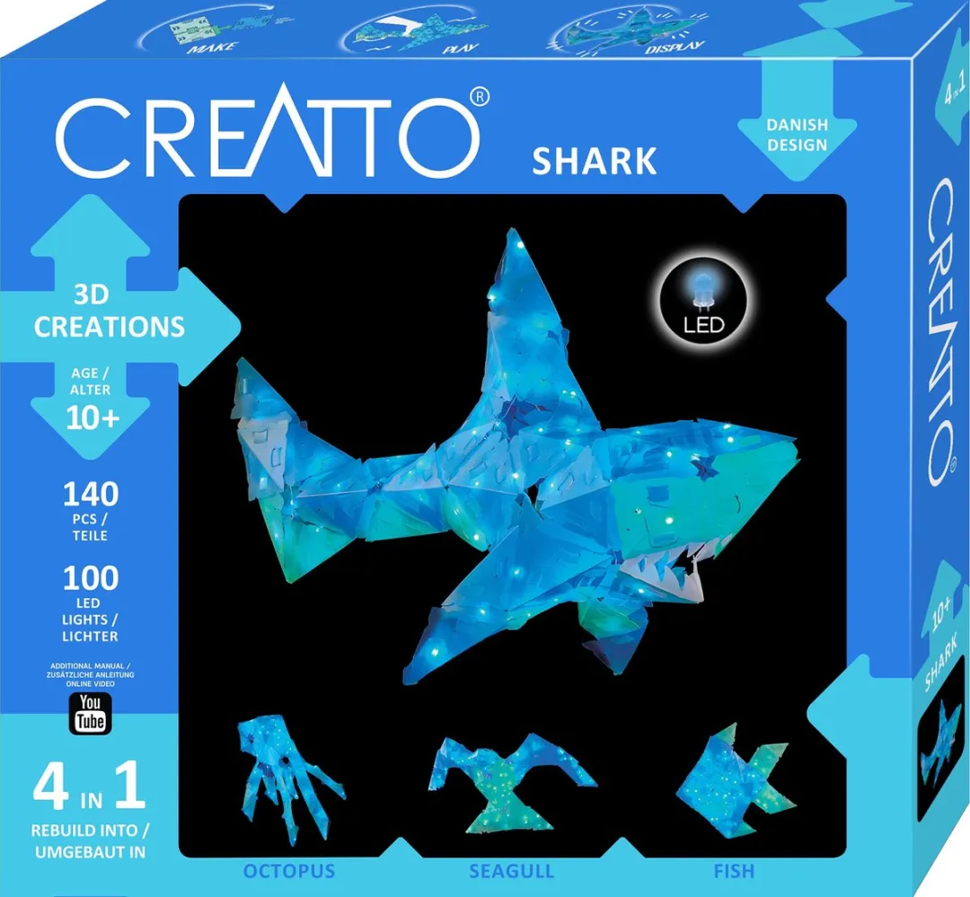Kosmos CreAtto Shark Hobbypakket