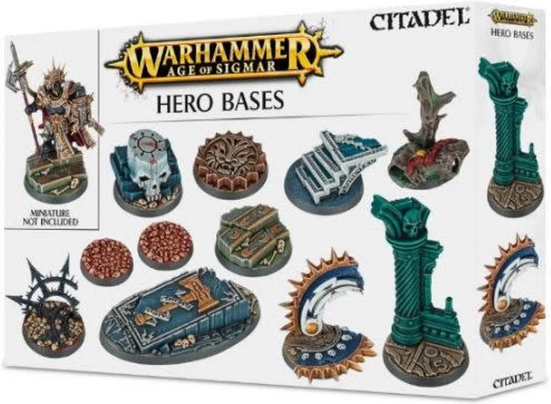 Games Workshop Warhammer Age of Sigmar Hero Bases