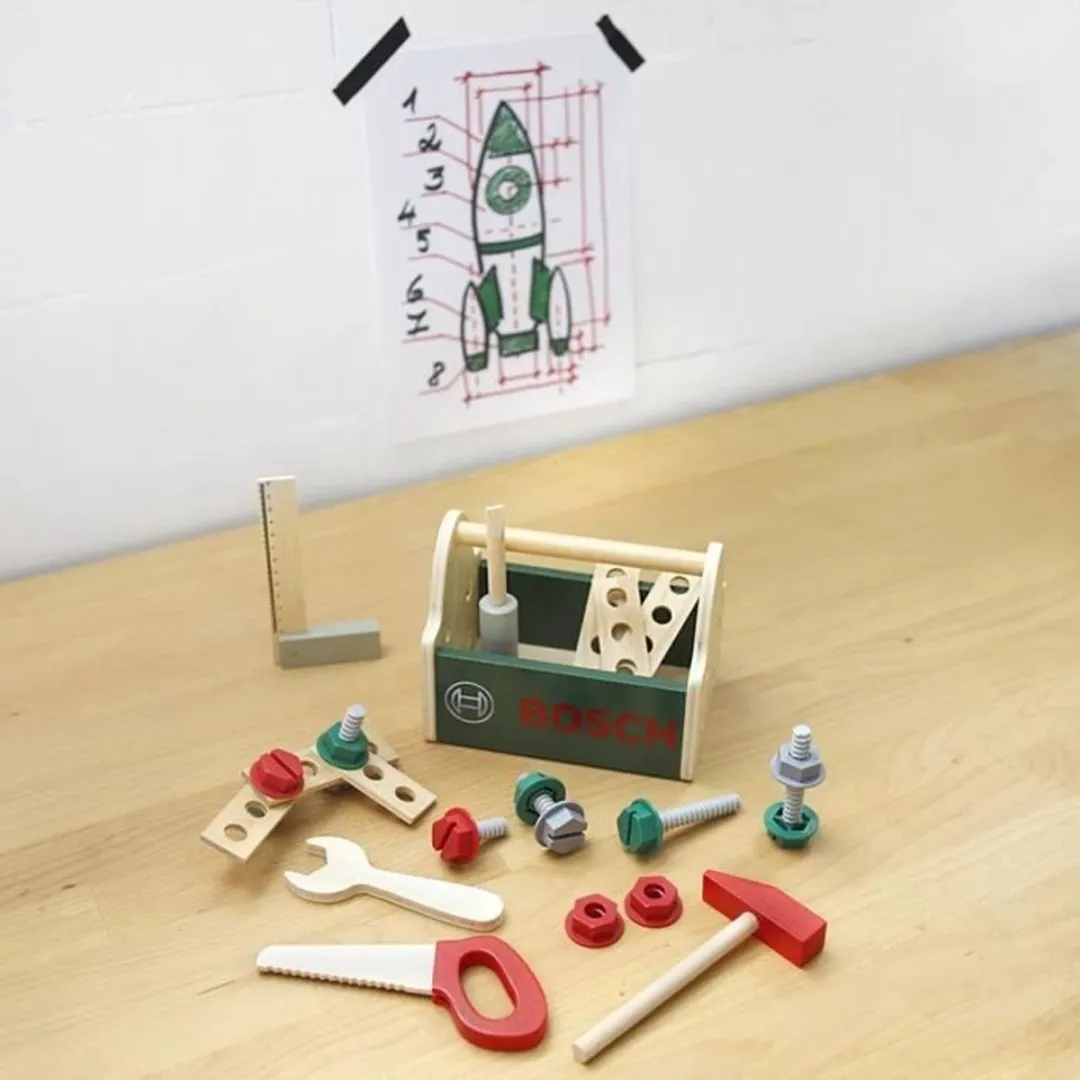 Klein Toys Bosch KLEIN 8161 Gereedschapskoffer - 23-delig - Multi