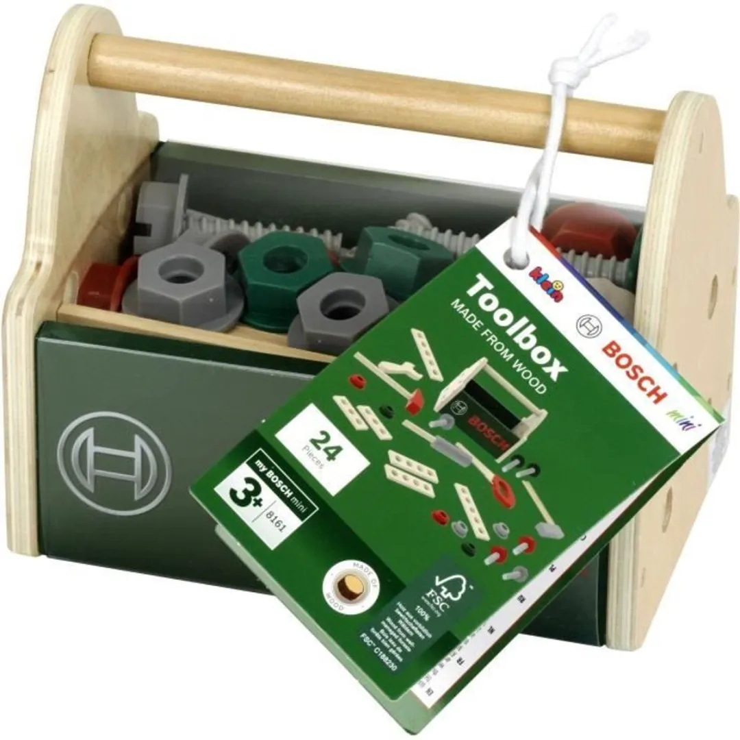Klein Toys Bosch KLEIN 8161 Gereedschapskoffer - 23-delig - Multi
