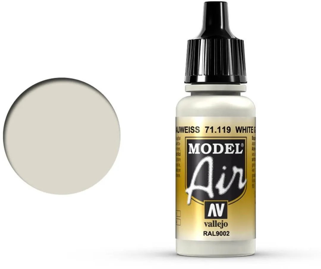 Vallejo Model Air White Grey Acrylverf 17ml