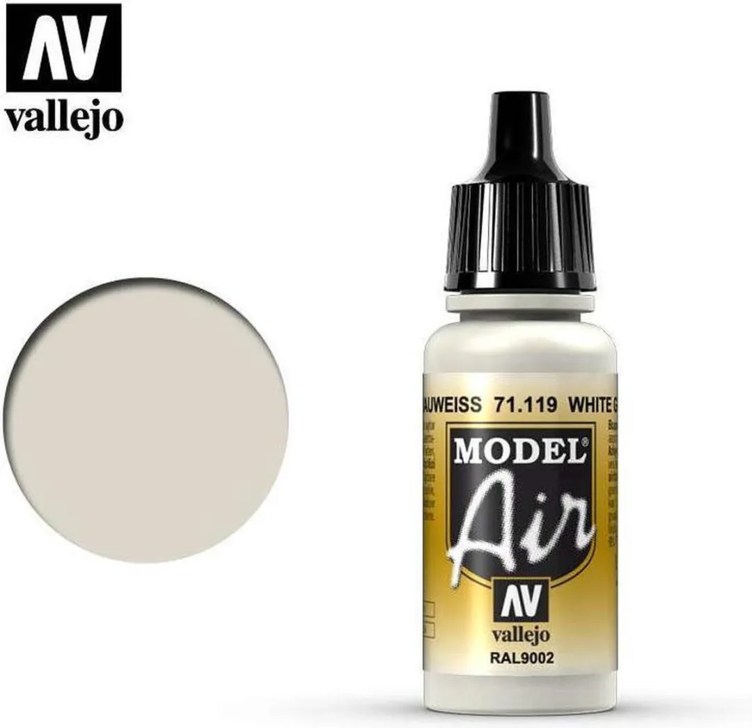 Vallejo Model Air White Grey Acrylverf 17ml