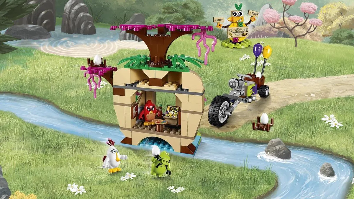 LEGO Angry Birds Bird Island Eierenroof 75823 - 277 Stukken - afbeelding 6 van 6