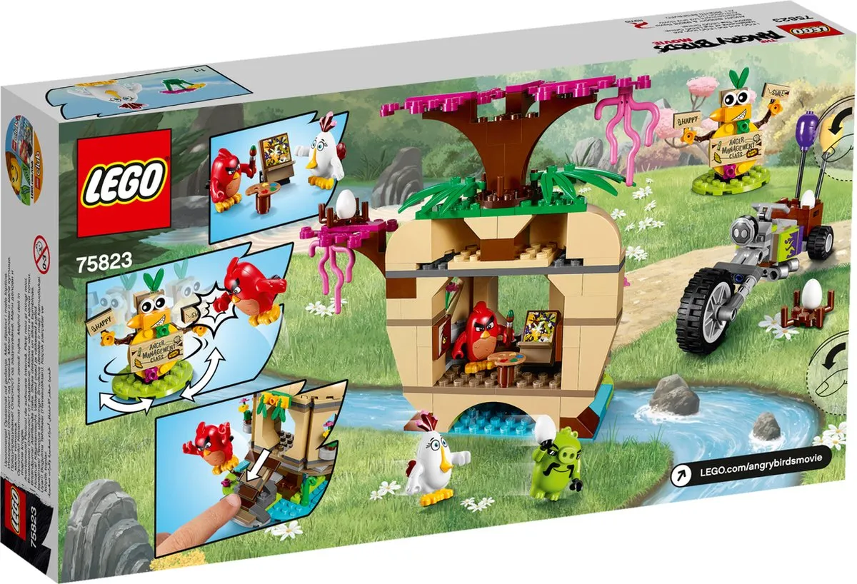 LEGO Angry Birds Bird Island Eierenroof 75823 - 277 Stukken