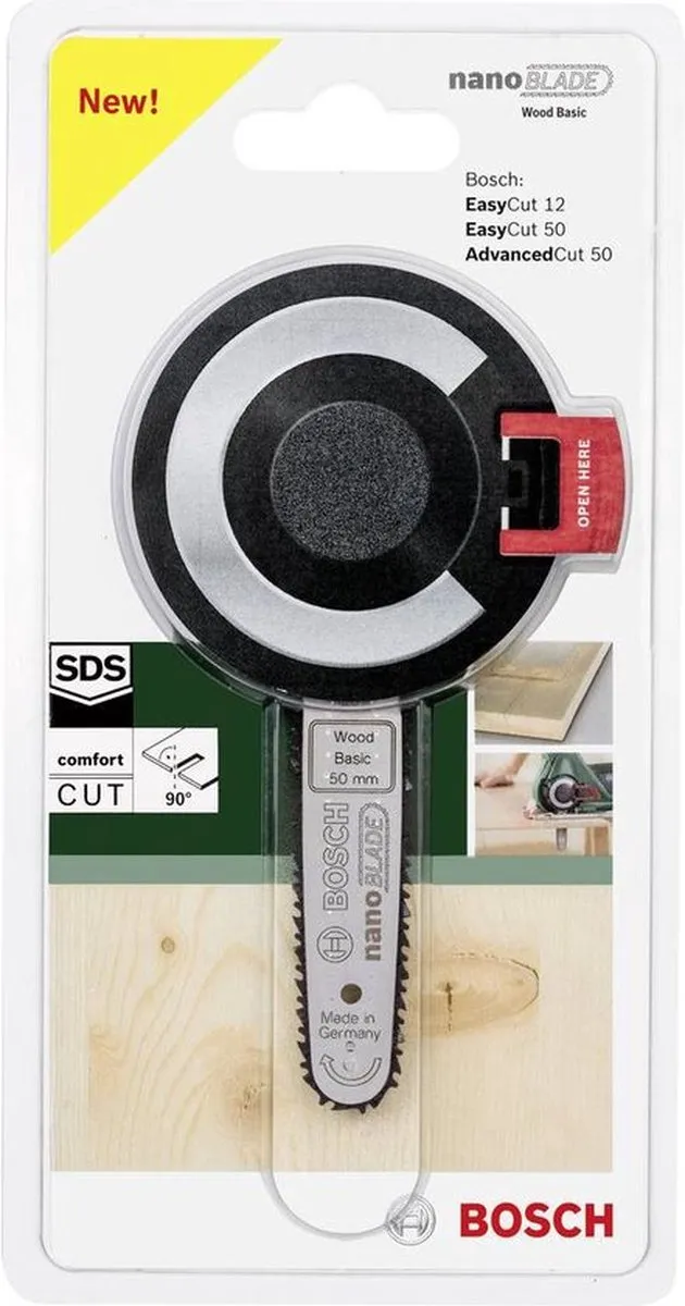 Bosch NanoBlade Hout Basic 50mm - Fijn
