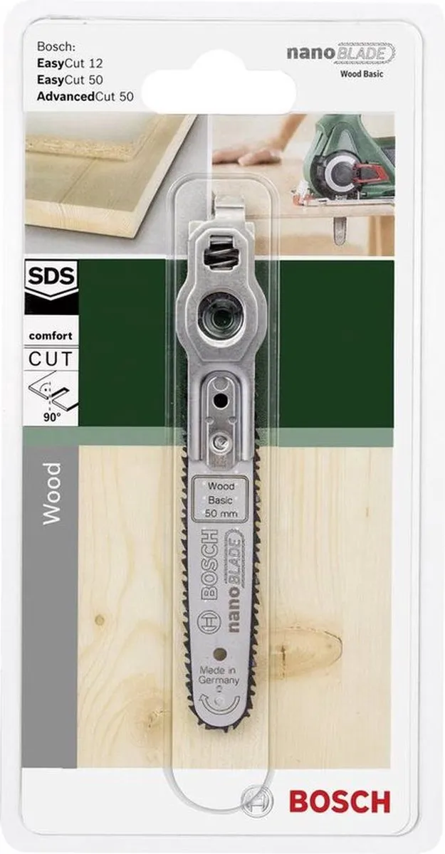 Bosch NanoBlade Hout Basic 50mm - Fijn - afbeelding 6 van 6