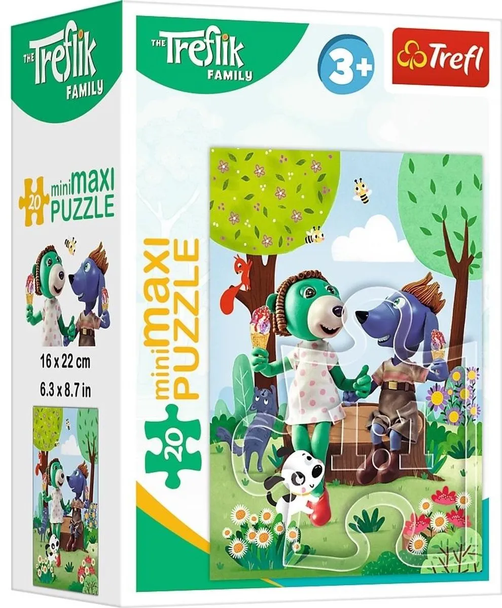 Trefl Puzzel 20 MiniMaxi Dag Treflików