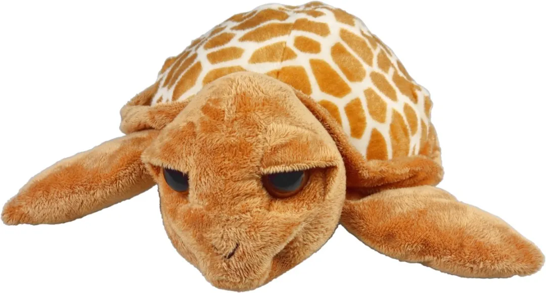 Unitoys - Grote bruine Schildpad 30cm - Knuffel
