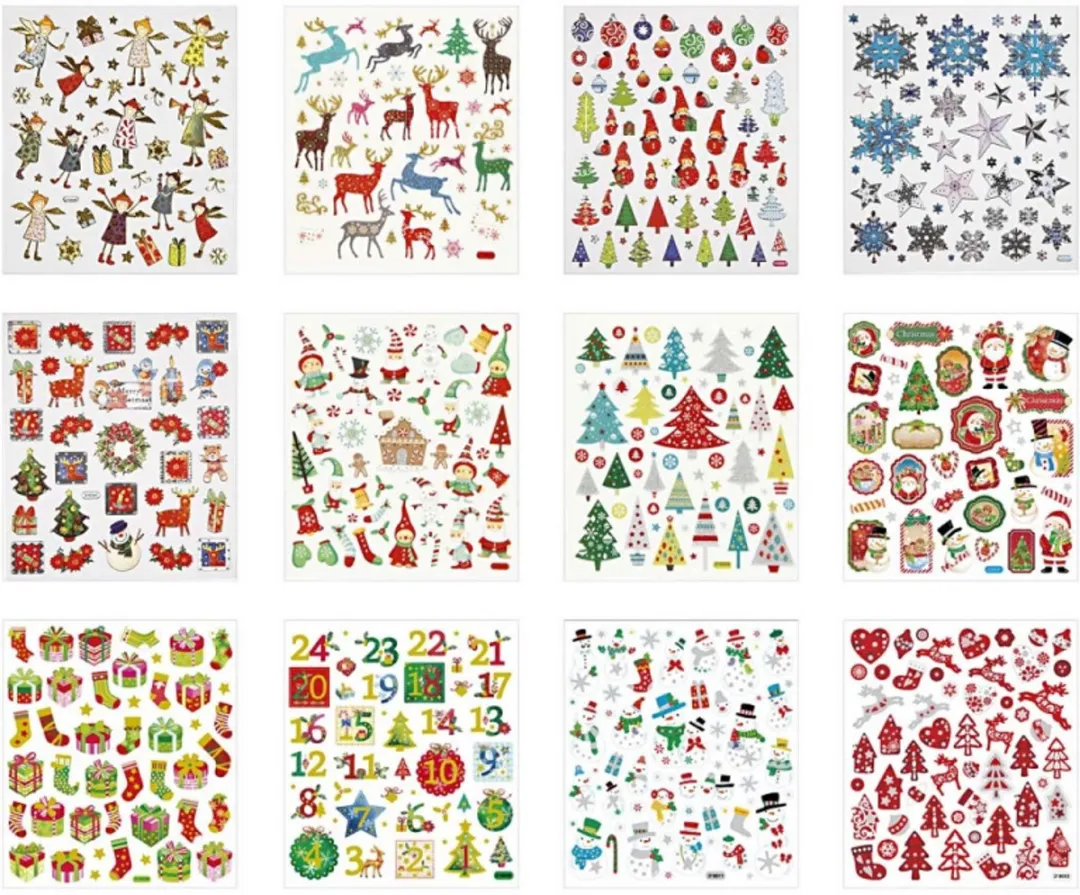 Creativ Company Kerst Stickerboek