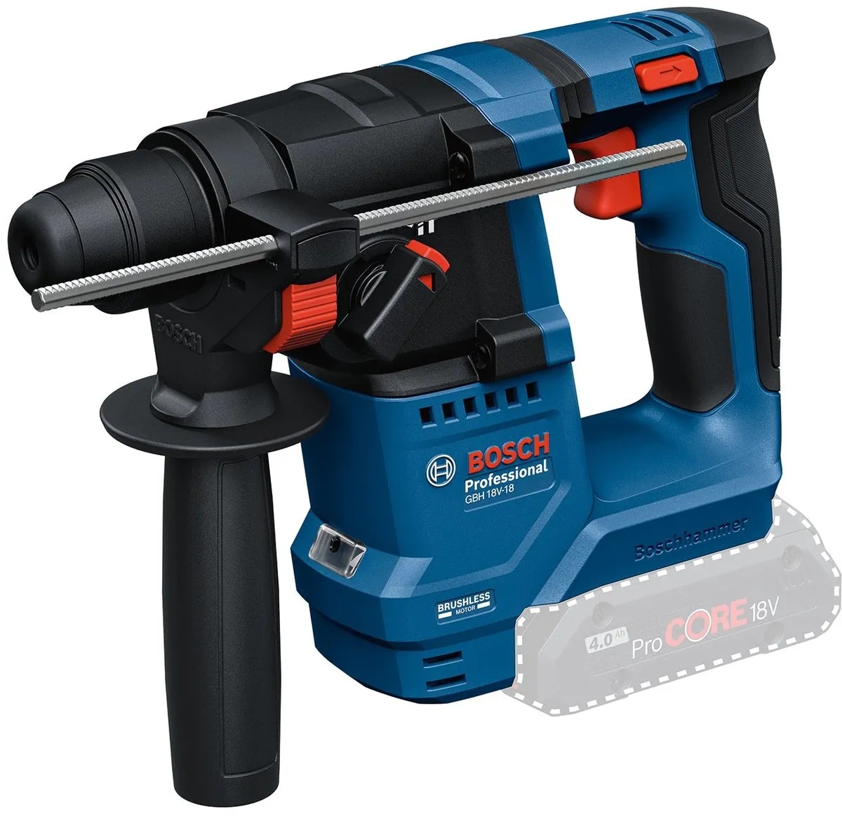 Bosch GBH 18V-18 Solo Accuboormachine SDS-plus